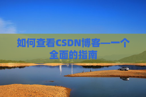 如何查看CSDN博客—一个全面的指南